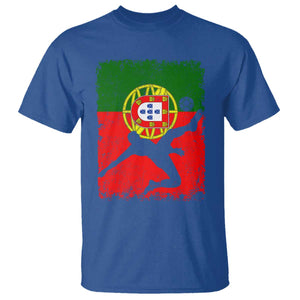 Portugal Soccer T Shirt Portuguese Flag Futebol Football Fan TS10 Royal Blue Print Your Wear