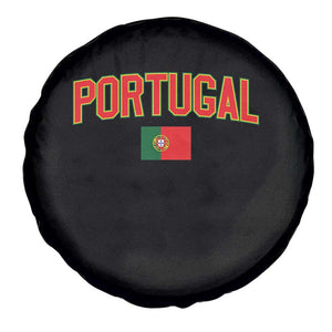 Portugal Spare Tire Cover Portuguese Flag Futebol Fan TS10 Print Your Wear
