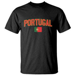 Portugal T Shirt Portuguese Flag Futebol Fan TS10 Black Print Your Wear