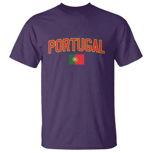 Portugal T Shirt Portuguese Flag Futebol Fan TS10 Purple Print Your Wear