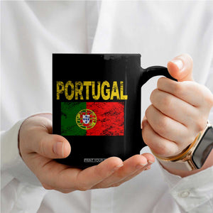 Portugal Flag Coffee Mug Retro Vintage Portuguese Flags Futebol TS10 Print Your Wear