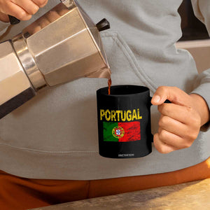 Portugal Flag Coffee Mug Retro Vintage Portuguese Flags Futebol TS10 Print Your Wear