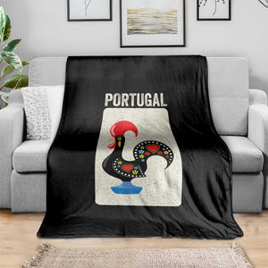Portuguese Rooster Throw Blanket Galo de Barcelos Portugal Roots Pride Heritage Gift TS10 Print Your Wear