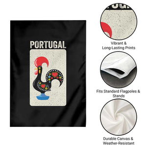 Portuguese Rooster Garden Flag Galo de Barcelos Portugal Roots Pride Heritage Gift TS10 Print Your Wear