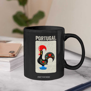 Portuguese Rooster Coffee Mug Galo de Barcelos Portugal Roots Pride Heritage Gift TS10 Print Your Wear