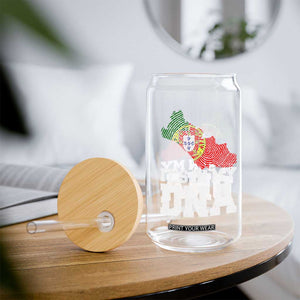 Its in My DNA Portugal Glass Can Portuguese Flag Portugal Boy Girl Gift TS10 Print Your Wear