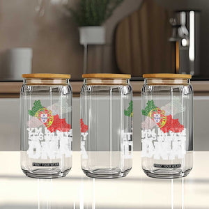 Its in My DNA Portugal Glass Can Portuguese Flag Portugal Boy Girl Gift TS10 Print Your Wear