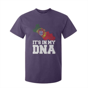 Its in My DNA Portugal T Shirt For Kid Portuguese Flag Portugal Boy Girl Gift TS10 Purple Print Your Wear