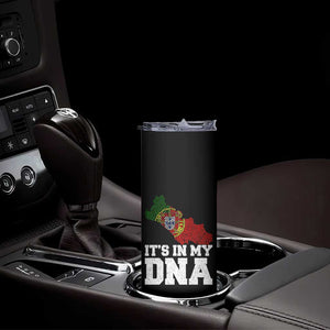 Its in My DNA Portugal Skinny Tumbler Portuguese Flag Portugal Boy Girl Gift TS10 Print Your Wear
