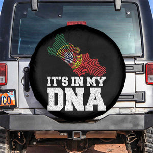 Its in My DNA Portugal Spare Tire Cover Portuguese Flag Portugal Boy Girl Gift TS10 No hole Black Print Your Wear