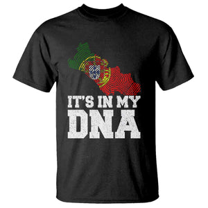 Its in My DNA Portugal T Shirt Portuguese Flag Portugal Boy Girl Gift TS10 Black Print Your Wear