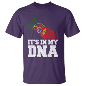 Its in My DNA Portugal T Shirt Portuguese Flag Portugal Boy Girl Gift TS10 Purple Print Your Wear