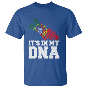 Its in My DNA Portugal T Shirt Portuguese Flag Portugal Boy Girl Gift TS10 Royal Blue Print Your Wear