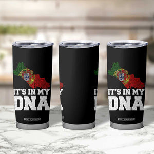 Its in My DNA Portugal Tumbler Cup Portuguese Flag Portugal Boy Girl Gift TS10 Print Your Wear