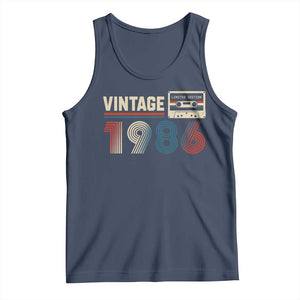Vintage 1986 40th Birthday Gifts Tank Top 40 Year Old Favors