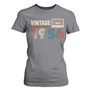 Vintage 1956 70th Birthday Gifts T Shirt For Women 70 Year Old Favors