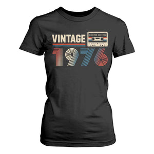 Vintage 1976 50th Birthday Gifts T Shirt For Women 50 Year Old Favors