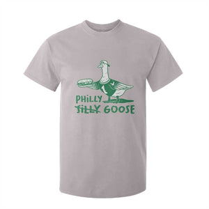 Philly Goose T Shirt For Kid Funny PFE Fan Silly Gooses TS10 Ice Gray Print Your Wear