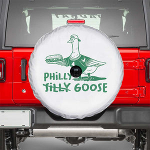 Philly Goose Spare Tire Cover Funny PFE Fan Silly Gooses TS10 White Print Your Wear