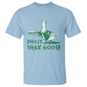 Philly Goose T Shirt Funny Philadelphia Fan Silly Gooses TS10 Light Blue Print Your Wear