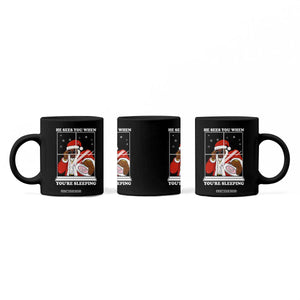 Funny Christmas Diddy Coffee Mug He Sees You When Youre Sleeping Dirty Ugly Xmas TS10 Print Your Wear