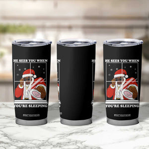 Funny Christmas Diddy Tumbler Cup He Sees You When Youre Sleeping Dirty Ugly Xmas TS10 Print Your Wear