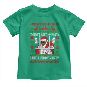 Funny Christmas Diddy Toddler T Shirt Aint No Party Like A Diddy Party Baby Oil Dirty Ugly Xmas TS10 Irish Green Print Your Wear
