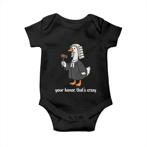 Goose Lawyer Baby Onesie Law School Graduation Gift Funny Silly Gooses Lovers TS10 Black Print Your Wear