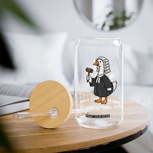 Goose Lawyer Glass Can Law School Graduation Gift Funny Silly Gooses Lovers TS10 Print Your Wear