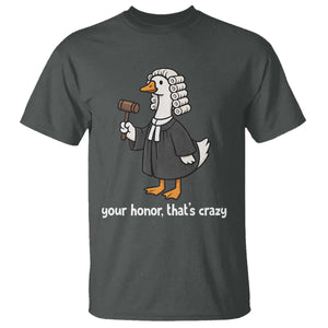 Goose Lawyer T Shirt Law School Graduation Gift Funny Silly Gooses Lovers TS10 Dark Heather Print Your Wear