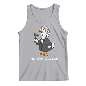 Goose Lawyer Tank Top Law School Graduation Gift Funny Silly Gooses Lovers TS10 Athletic Heather Print Your Wear