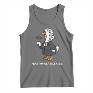 Goose Lawyer Tank Top Law School Graduation Gift Funny Silly Gooses Lovers TS10 Black Heather Print Your Wear