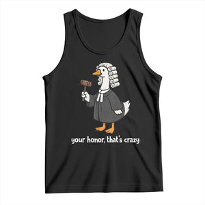 Goose Lawyer Tank Top Law School Graduation Gift Funny Silly Gooses Lovers TS10 Black Print Your Wear