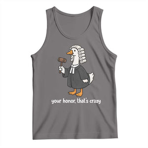 Goose Lawyer Tank Top Law School Graduation Gift Funny Silly Gooses Lovers TS10 Deep Heather Print Your Wear