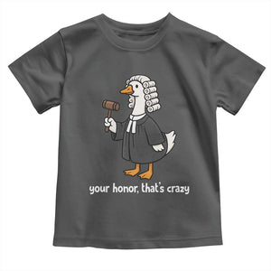 Goose Lawyer Toddler T Shirt Law School Graduation Gift Funny Silly Gooses Lovers TS10 Dark Heather Print Your Wear
