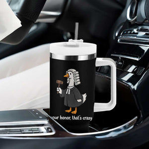 Goose Lawyer Tumbler With Handle Law School Graduation Gift Funny Silly Gooses Lovers TS10 Print Your Wear