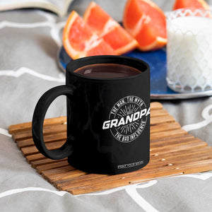 Funny Grandpa Coffee Mug Man Myth Bad Influence Funny Fathers Day TS10 Print Your Wear