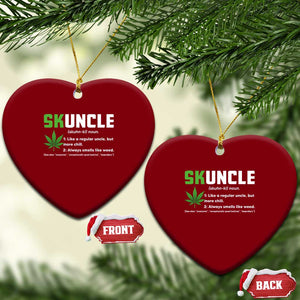 Funny Uncle Weed Smoker Ceramic Ornament Skuncle Definition Funny Weed Pot Cannabis Marijuana TS10 Print Your Wear