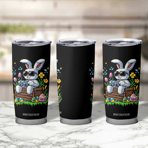 Gamer Rabbit Tumbler Cup Cute Bunny Gaming Eggs Video Games Easter Pixel Garden TS10 Print Your Wear