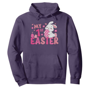 Baby First Easter Hoodie Cute Newborn Gift Bunny Rabbit TS10 Purple Print Your Wear