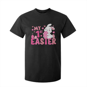 Baby First Easter T Shirt For Kid Cute Newborn Gift Bunny Rabbit TS10 Black Print Your Wear