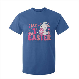 Baby First Easter T Shirt For Kid Cute Newborn Gift Bunny Rabbit TS10 Royal Blue Print Your Wear