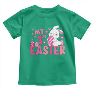 Baby First Easter Toddler T Shirt Cute Newborn Gift Bunny Rabbit TS10 Irish Green Print Your Wear