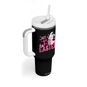 Baby First Easter Tumbler With Handle Cute Newborn Gift Bunny Rabbit TS10 Print Your Wear