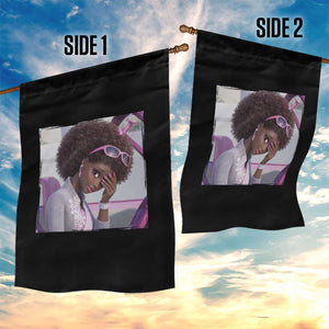 Disgusted Black Doll Meme Garden Flag Funny Sassy Reaction Afro Girl With Attitude TS10 Print Your Wear