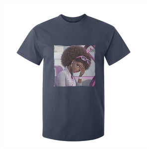 Disgusted Black Doll Meme T Shirt For Kid Funny Sassy Reaction Afro Girl With Attitude TS10 Navy Print Your Wear