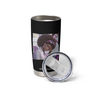 Disgusted Black Doll Meme Tumbler Cup Funny Sassy Reaction Afro Girl With Attitude TS10 Print Your Wear