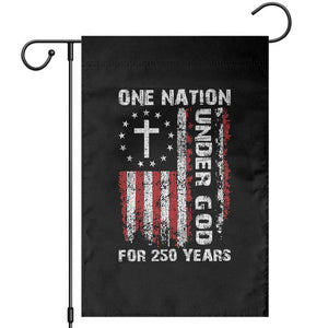250 Years Anniversary Garden Flag 250th Independence Day Freedom One Nation Under God US Flag TS10 Black Print Your Wear