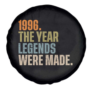 30th Birthday Gift For Men Spare Tire Cover Vintage 1996 30 Years Old Birthday TS10 Print Your Wear