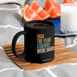 70th Birthday Gift For Men Coffee Mug Vintage 1956 70 Years Old Birthday TS10 Print Your Wear